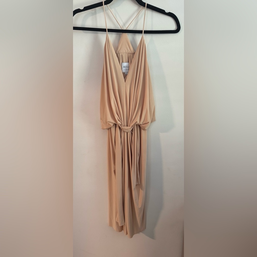 MISA Los Angeles Domino Midi Dress